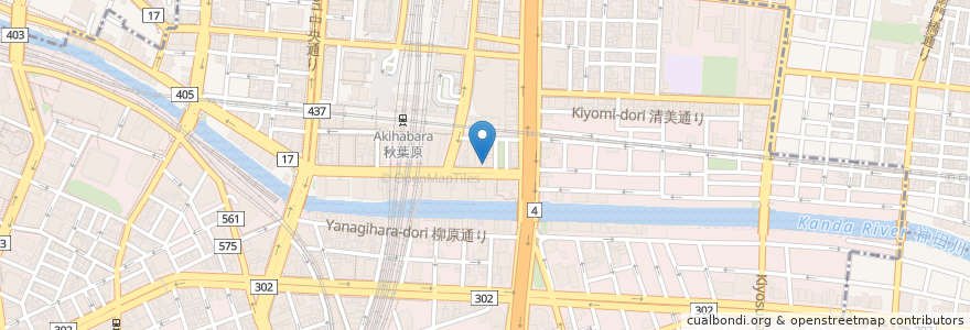 Mapa de ubicacion de Gusto en Jepun, 東京都, 千代田区.