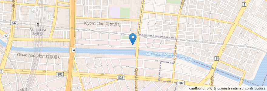 Mapa de ubicacion de なか卯 en Japón, Tokio.