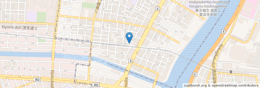 Mapa de ubicacion de Sekaino Yamachan en Japan, Tokyo, Taito.