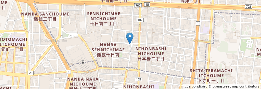 Mapa de ubicacion de archa en ژاپن, 大阪府, 大阪市.