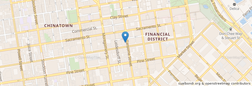 Mapa de ubicacion de UnionBank en Amerika Syarikat, California, San Francisco, San Francisco.