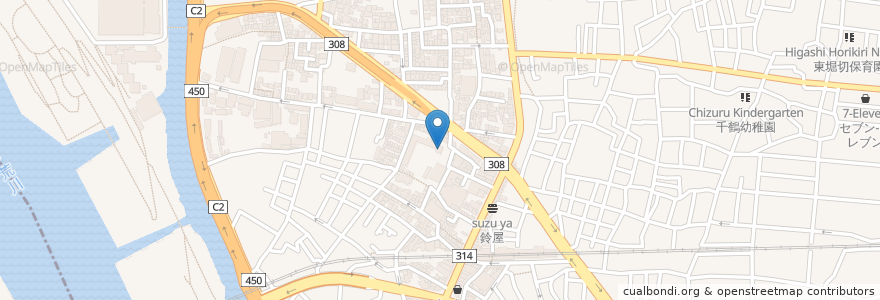 Mapa de ubicacion de 小谷野しょうぶ保育園 en 日本, 东京都/東京都, 葛飾区.