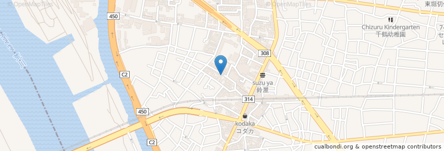 Mapa de ubicacion de 龍生派いけばな en Japan, Tokyo, Katsushika.