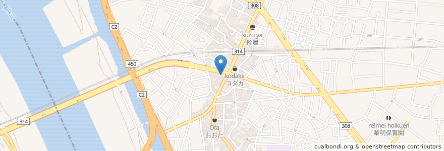 Mapa de ubicacion de まり歯科医院 en Япония, Токио, Кацусика.