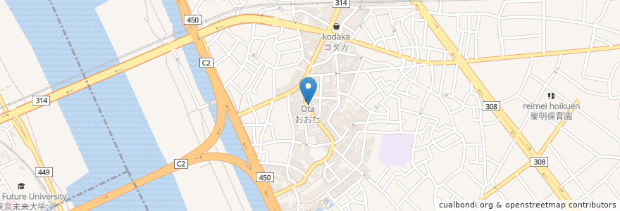 Mapa de ubicacion de 八巻歯科医院 en Japão, Tóquio, 葛飾区.