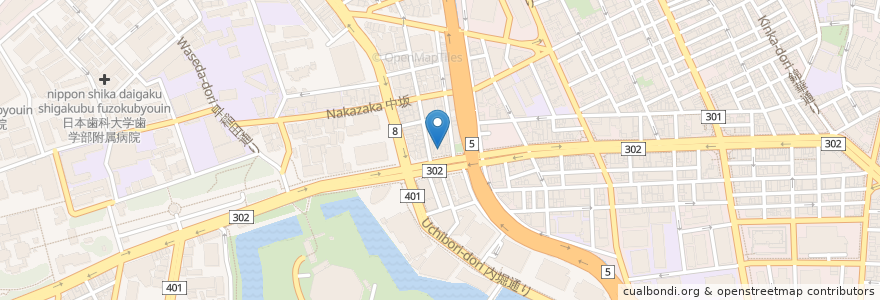 Mapa de ubicacion de 小諸そば en Japan, Tokio, 千代田区.