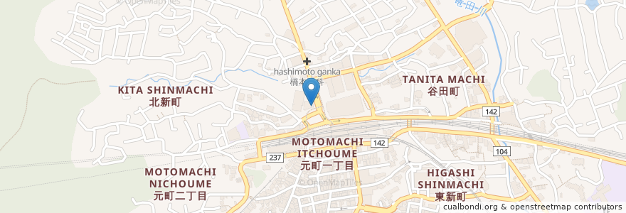 Mapa de ubicacion de ダイコク ドラッグ en 日本, 奈良県/奈良縣, 生駒市.