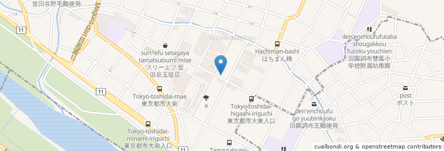 Mapa de ubicacion de J.PARK en ژاپن, 東京都, 世田谷区.