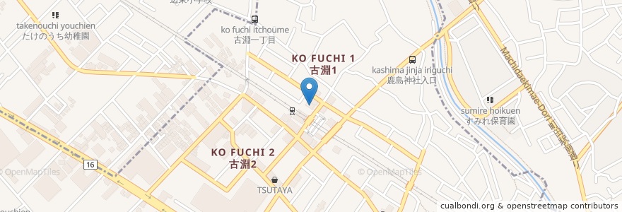 Mapa de ubicacion de わたみん家 en Япония, Канагава, Сагамихара, Минами.
