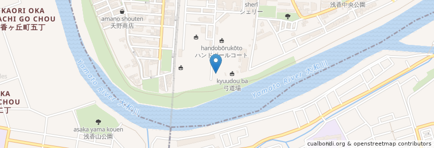 Mapa de ubicacion de 駐輪スペース en Japan, Präfektur Osaka.