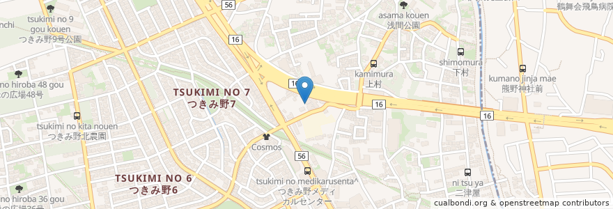 Mapa de ubicacion de コミュニティセンター公所会館 en 日本, 神奈川縣, 东京都/東京都, 町田市.