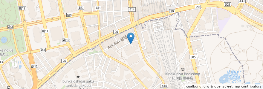 Mapa de ubicacion de タイムズ en Japão, Tóquio, 新宿区.