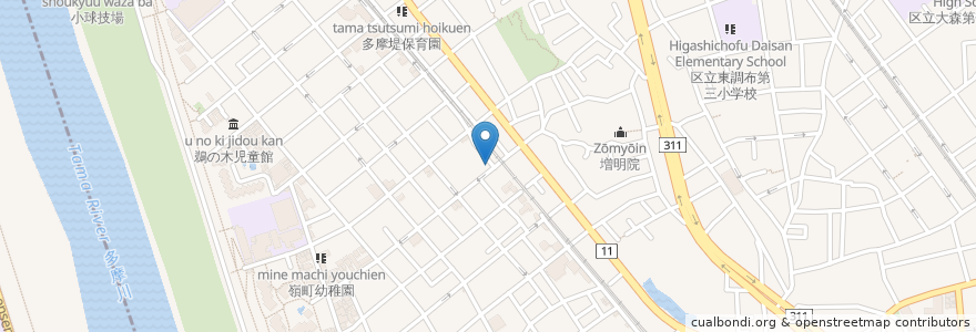 Mapa de ubicacion de ガスト en ژاپن, 東京都, 大田区.