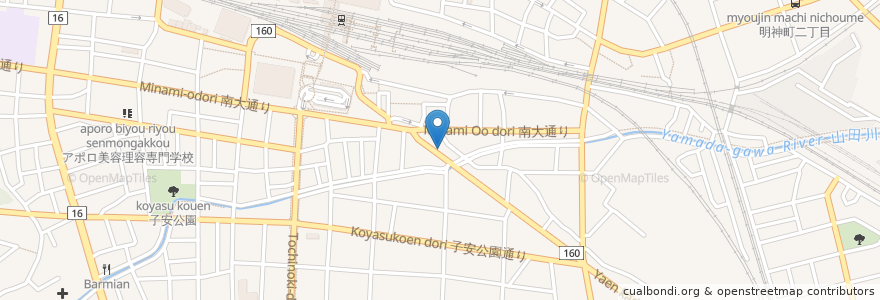 Mapa de ubicacion de タイムズ en 日本, 东京都/東京都, 八王子市.