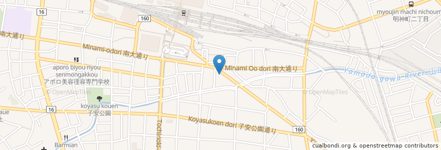 Mapa de ubicacion de Mitsui Repark en Japan, Tokyo, Hachioji.