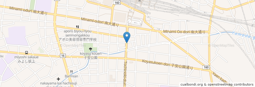 Mapa de ubicacion de とんかつ大國 en 日本, 东京都/東京都, 八王子市.