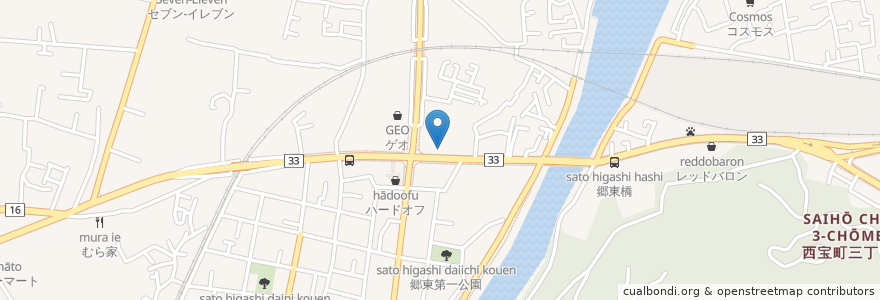 Mapa de ubicacion de 西谷歯科 en Jepun, 香川県, 高松市.