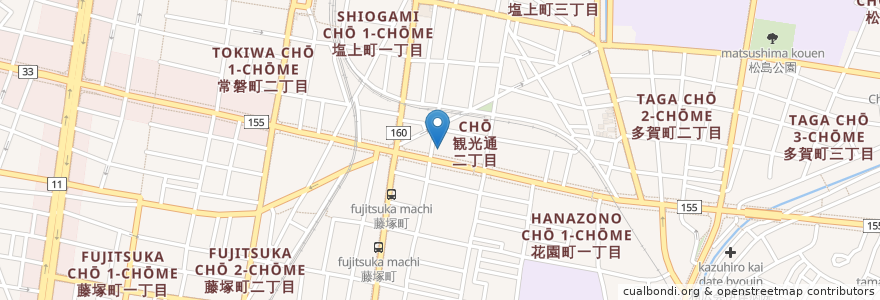 Mapa de ubicacion de 徳島銀行 en 일본, 가가와현, 高松市.