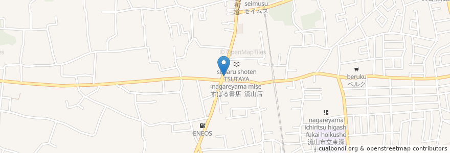 Mapa de ubicacion de McDonald's en Japan, Chiba Prefecture, Nagareyama.