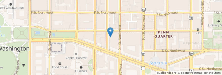 Mapa de ubicacion de Mon Amour en United States, District Of Columbia, Washington.
