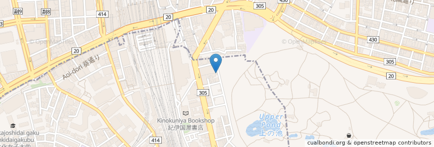 Mapa de ubicacion de つけ麺 五ノ神製麺所 en Japan, 東京都, 新宿区.