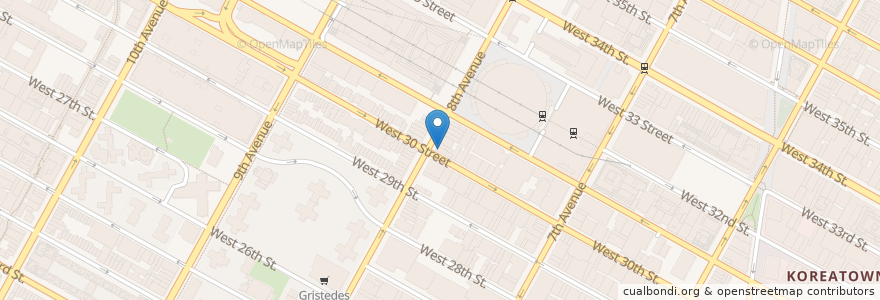 Mapa de ubicacion de The Molly Wee Pub en 美利坚合众国/美利堅合眾國, 纽约州 / 紐約州, 纽约, 纽约县, Manhattan, Manhattan Community Board 5, Manhattan Community Board 4.