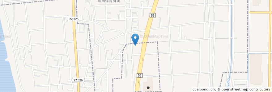 Mapa de ubicacion de 伊予連合農協青果 en 日本, 爱媛县, 伊予郡, 松前町.
