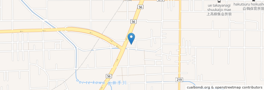 Mapa de ubicacion de 越智泌尿器科・内科 en Japón, Prefectura De Ehime, 伊予郡, 松前町.
