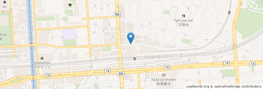 Mapa de ubicacion de アトレ亀戸駐輪場Ａ en 日本, 东京都/東京都, 江東区.