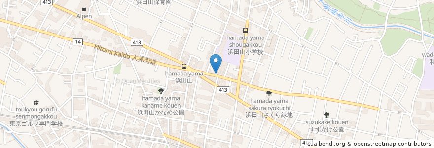 Mapa de ubicacion de Kocca bocca en Japan, Tokio, 杉並区.