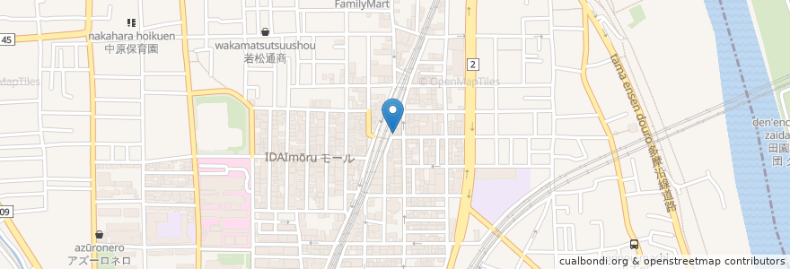 Mapa de ubicacion de ドトールコーヒーショップ en Japon, Préfecture De Kanagawa, Kawasaki, 中原区.