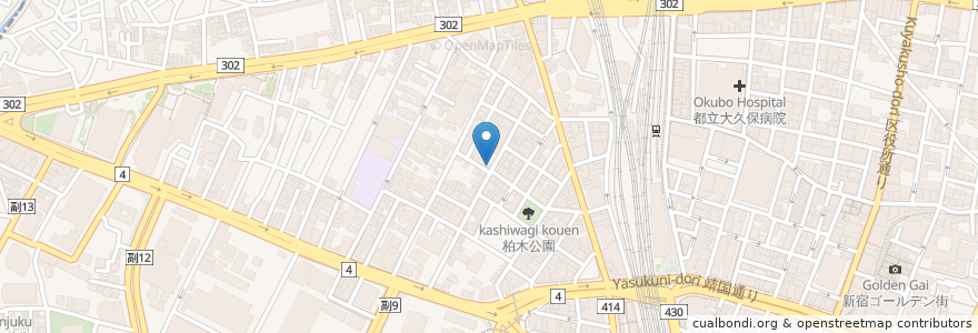 Mapa de ubicacion de ルーチェ保育室 en Japon, Tokyo, Shinjuku.