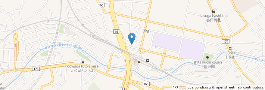 Mapa de ubicacion de 大草歯科医院 en Japón, Tokio, Hachioji.