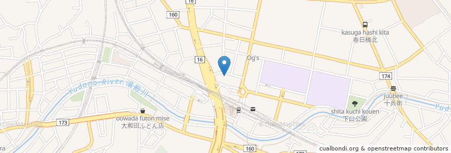 Mapa de ubicacion de DK-FINE en Япония, Токио, Хатиодзи.