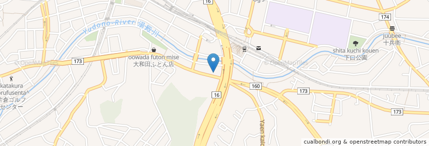 Mapa de ubicacion de 増田屋 en Japonya, 東京都, 八王子市.