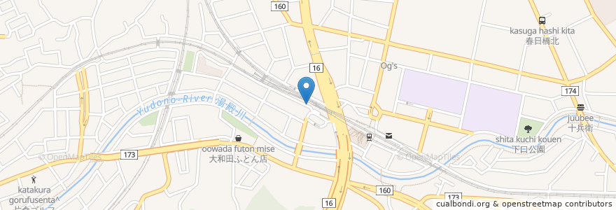 Mapa de ubicacion de 北野駅西自転車駐車場 en ژاپن, 東京都, 八王子市.
