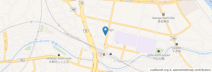 Mapa de ubicacion de タンポポ en Japón, Tokio, Hachioji.