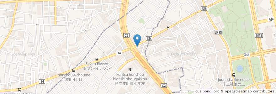 Mapa de ubicacion de 酒処 理せい en 日本, 東京都, 渋谷区.