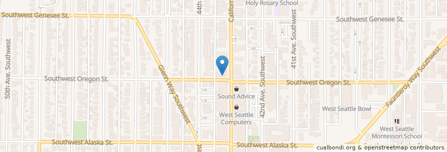Mapa de ubicacion de Dumplings of Fury en ایالات متحده آمریکا, واشنگتن, King County, Seattle.
