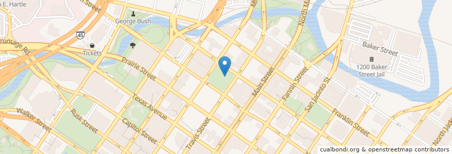 Mapa de ubicacion de Niko Niko's en Estados Unidos De América, Texas, Houston, Harris County.