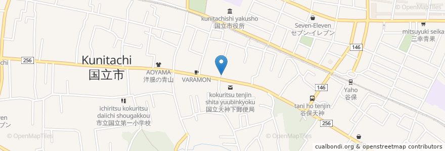 Mapa de ubicacion de PROMISE en 日本, 東京都, 国立市.