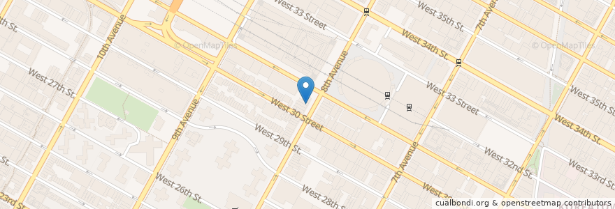 Mapa de ubicacion de Pio Pio Riko en Amerika Syarikat, New York, New York, New York County, Manhattan, Manhattan Community Board 4.