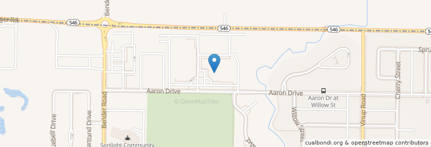 Mapa de ubicacion de Lynden Manor Assisted Living en Amerika Birleşik Devletleri, Vaşington, Whatcom County, Lynden.