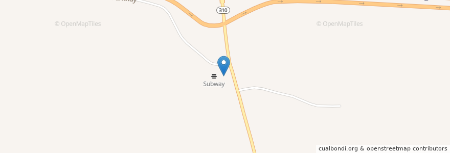 Mapa de ubicacion de BP Fuel Station en 미국, 오하이오 주, Licking County, Etna Township.