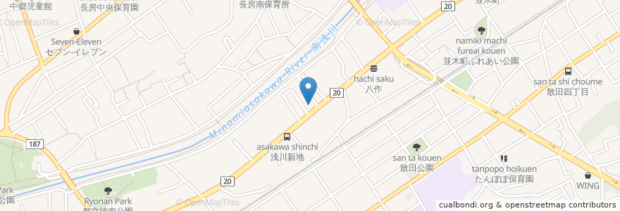 Mapa de ubicacion de カーエネクス en Jepun, 東京都, 八王子市.