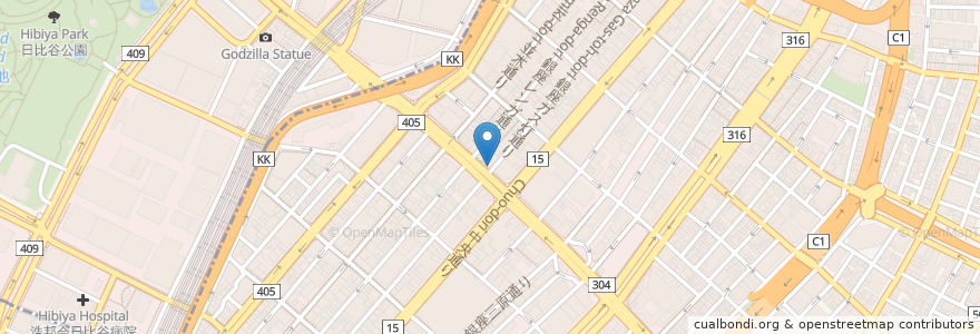 Mapa de ubicacion de WAKO ANNEX en Japonya, 東京都.