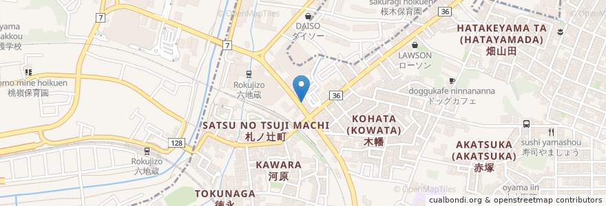 Mapa de ubicacion de まんぷく en 日本, 京都府, 宇治市.
