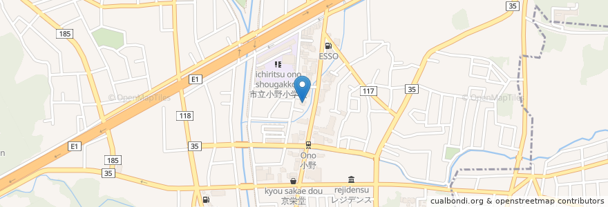 Mapa de ubicacion de たかはし動物病院 en 日本, 京都府, 京都市, 山科区.