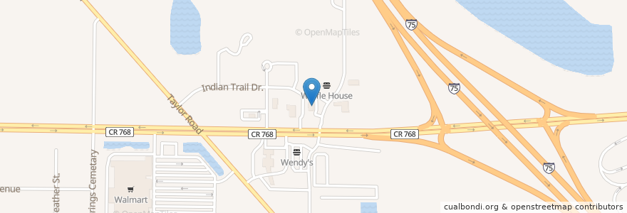 Mapa de ubicacion de Pizza Hut en Stati Uniti D'America, Florida, Charlotte County.
