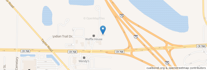 Mapa de ubicacion de McDonald's en United States, Florida, Charlotte County.